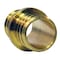 Apollo 1 in. x 3/4 in. Brass PEX Barb Reducing Coupling APXC341 - alternate 4